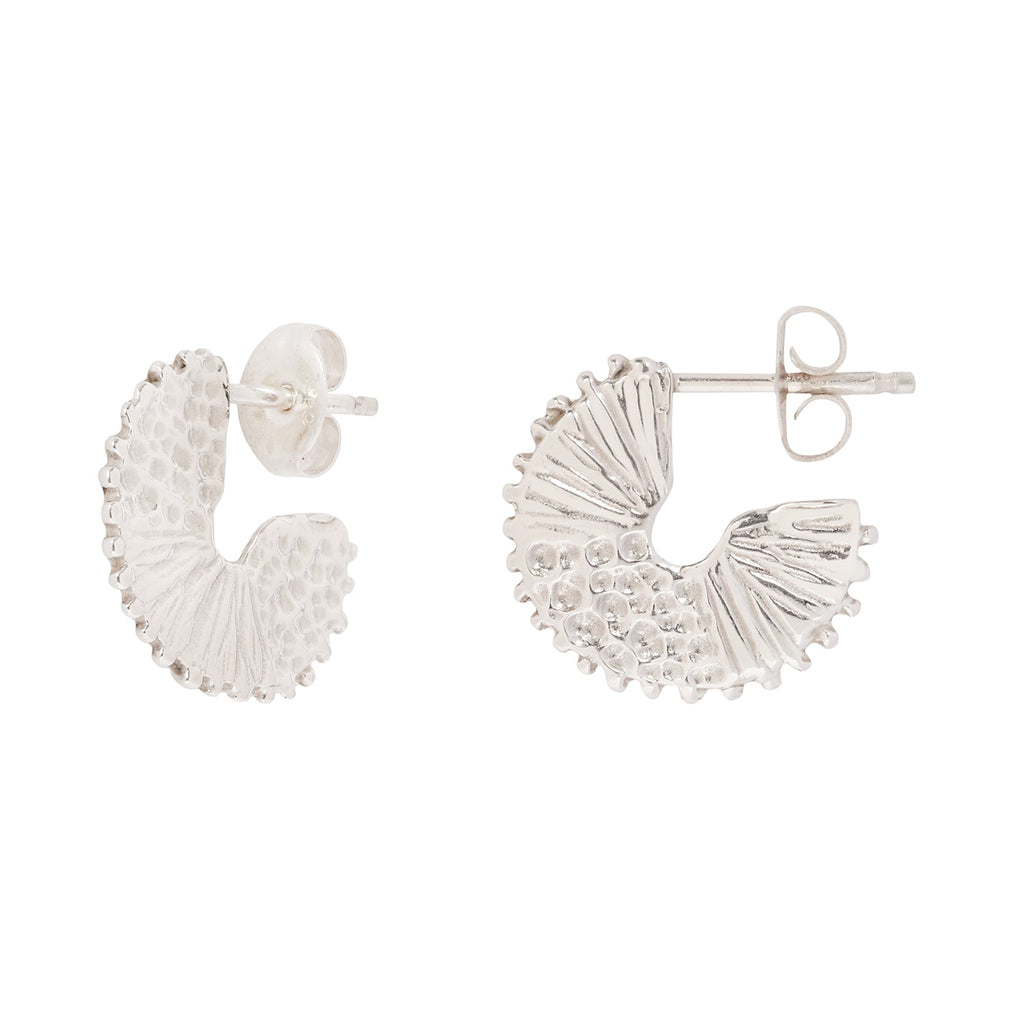 LARREA HOOPS / STERLING SILVER