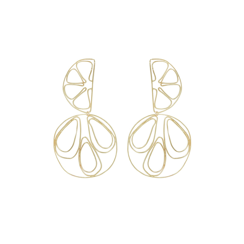 PICNIC EARRINGS / OYSTERS & LEMON