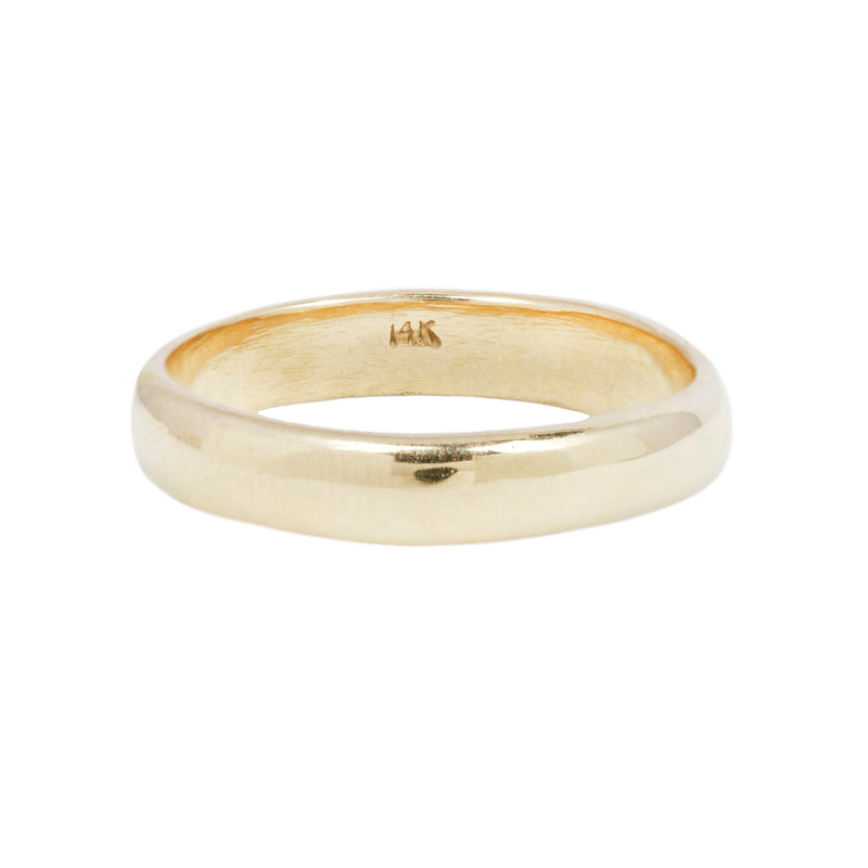 CLASSIC ROUNDED BAND / GOLD