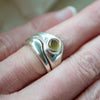 EMMELINE RING SET / SILVER / CITRINE