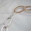 LINK NECKLACE / MIXED METALS