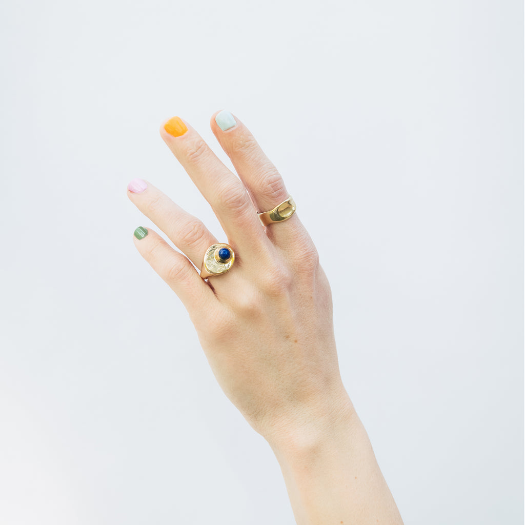 STRAND RING / BRASS