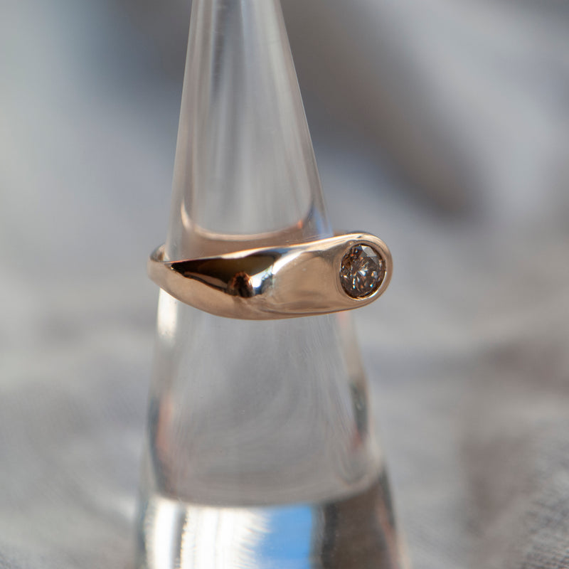 EDNA RING / COGNAC DIAMOND