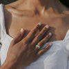 EMMELINE RING / GOLD / OVAL SAPPHIRE